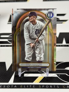 Ty Cobb 75 2024 Topps Tribute #16 Numbered 2975 Baseball Card