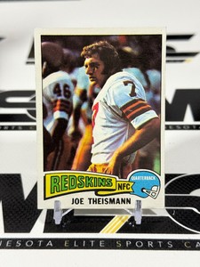 Joe Theisman RC 1975 Topps #416 Vintage Rookie Football Card