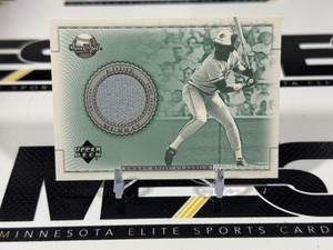 Eddie Murray Game-Used Jersey 2002 Upper Deck Sweet Spot Classics #J-EM Baseball Card