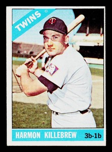 Harmon Killebrew 1966 Topps #120 Vintage Baseball Card