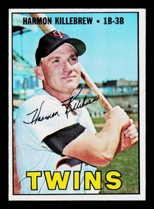 Harmon Killebrew 1967 Topps #460 Vintage Minnesota Twins Baseball Card
