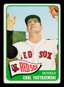 Carl Yastrzemski 1965 Topps #385 Vintage Baseball Card