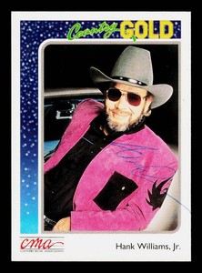 Hank Williams Jr. Autograph Trading Card