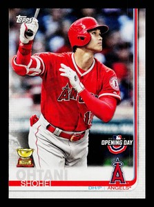 Shohei Ohtani Rookie Cup 2019 Topps Opening Day #100 Baseball Card
