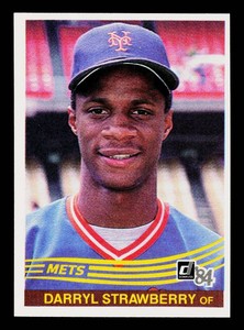 Darryl Strawberry RC 1984 Donruss #69 Vintage Rookie Baseball Card