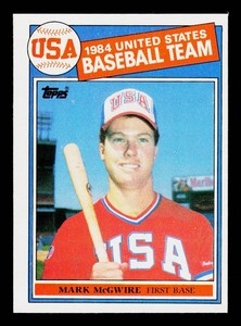 Mark McGwire RC 1985 Topps #401 Vintage Rookie Baseball Card