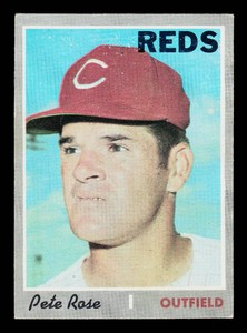 Pete Rose 1970 Topps #580 Vintage Baseball Card