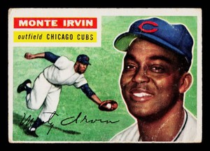 Monte Irvin 1956 Topps #194 Vintage Baseball Card