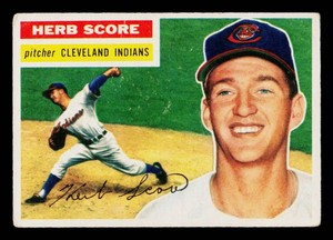 Herb Score 1956 Topps #140 Vintage Baseball C ard