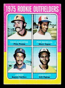 Jim Rice RC 1975 Topps #616 Vintage Rookie Baseball Card