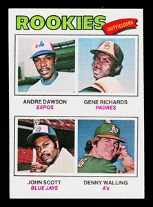 Andre Dawson RC 1977 Topps #473 Rookie Vintage Baseball Card