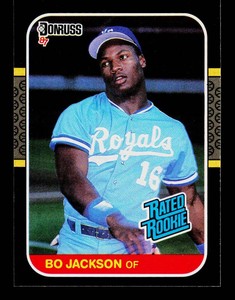 Bo Jackson RC 1987 Donruss #35 Rookie Baseball Card