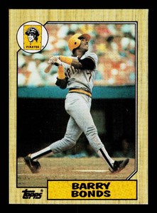 Barry Bonds RC 1987 Topps #320 Rookie Baseball Card