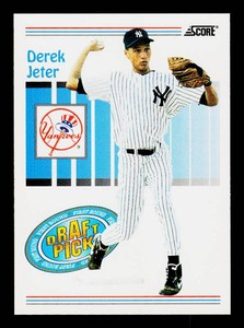 Derek Jeter RC 1993 Score #489 Rookie Baseball Card