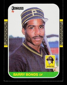 Barry Bonds RC 1987 Donruss #361 Rookie Baseball Card