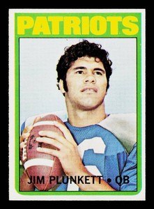Jim Plunkett RC 1972 Topps #65 Vintage Rookie Football Card