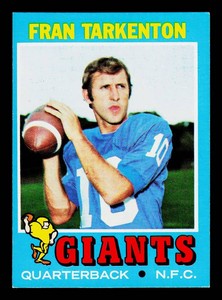 Fran Tarkenton 1971 Topps #120 Vintage Football Card