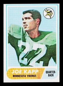 Joe Kapp RC 1968 Topps #159 Vintage Football Card