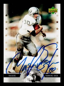 Mark Van Eegehn Autograph Football Card