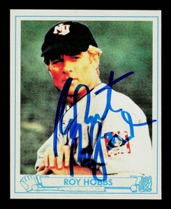 Robert Redford Autograph Roy Hobbs The Natural baseball Card
