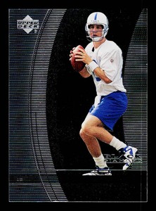 Peyton Manning Black Diamond 2nd Year 1999 Upper Deck #45 Football Card