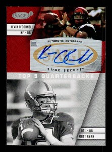 Kevin OConnell Auto (Vikings Coach) 2008 SAGE Squared Autographs #A-11B Football Card