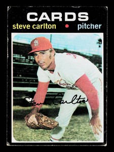 Steve Carlton 1971 Topps #55 Vintage Baseball Card