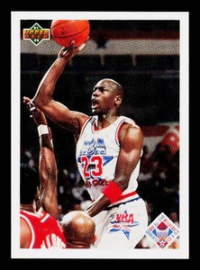 Michael Jordan 1991-92 Upper Deck #48 Basketball Card