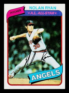 Nolan Ryan 1980 Topps #580 Vintage Baseball Card