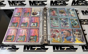 HUGE 1990s Inserts, Gold, Finest, Stars and More Football Card Binder... HUGEEE