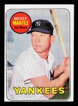 Mickey Mantle 1969 Topps #500 Vintage Baseball Card