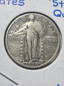 1930 US STANDING LIBERTY QUARTER