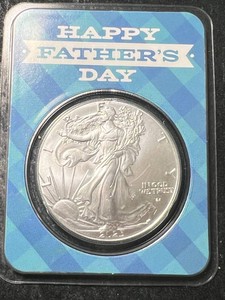 2025 AMERICAN SILVER EAGLE 1 TROY OZ .999 FINE SILVER IN CASE