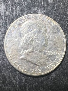 1960 US FRANKLIN HALF DOLLAR