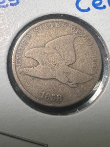 1858 US FLYING EAGLE CENT