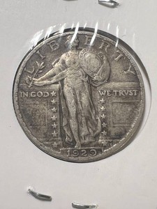 1929 US STANDING LIBERTY QUARTER