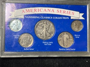US 5 COIN SET AMERICANA SERIES
