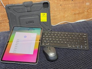 iPAD MODEL A2228 IN UAG FOLIO CASE