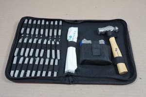 Alphabet Metal Stamping Punch Kit