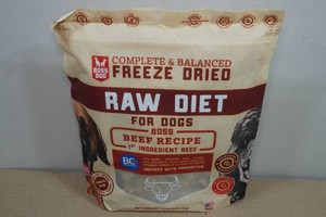 Boss Dog Raw Diet Beef Recipe Dog Food - 12oz