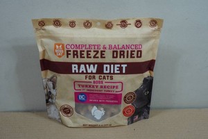 Boss Cat Raw Diet Freeze Dried Turkey Recipe Cat Food - 9oz