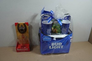 Budweiser Beer Bottle Opener with Cooler Gift Pack