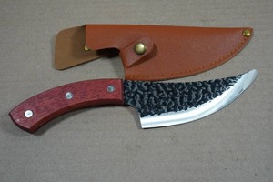 Viking Knife Co 9.5 Hammered Carbon Steel Knife