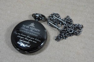 Novelty Pocket Watch To My Nephew