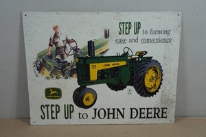 Vintage Style Metal Sign - John Deere