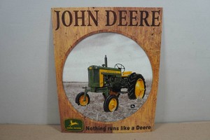 Vintage Style Metal Sign - John Deere