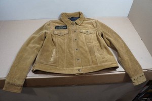 Harley Davidson Gauges Suede Leather Jacket - Large
