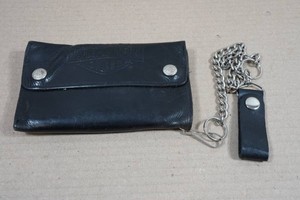 Harley Davidson Embossed Leather Truckers Wallet