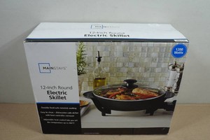 12 Round Electric Skillet
