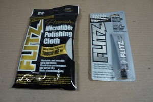Flitz Metal, Plastic & Fiberglass Polish and Microfiber Polishing Cloth